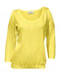 Designer-Pullover gelb