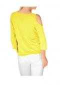 Designer-Pullover gelb