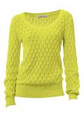 Designer-Pullover gelb