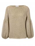 Designer-Pullover goldfarben