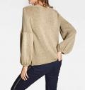 Designer-Pullover goldfarben