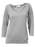 Designer-Pullover grau