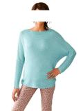 Designer-Pullover mint Gr. 48/50