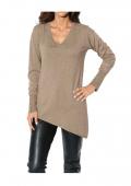 Designer-Pullover mit Kaschmir camel