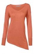 Designer-Pullover mit Kaschmir mandarin