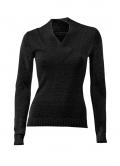 Designer-Pullover mit Kaschmir schwarz