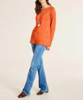 Designer-Pullover orange