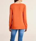 Designer-Pullover orange