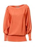 Designer-Pullover orange  Gr. 40