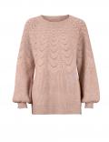 Designer-Pullover puder-melange