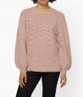 Designer-Pullover puder-melange