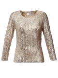 Designer-Pullover puder-silber