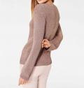 Designer-Pullover rosenholz