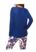 Designer-Pullover royalblau