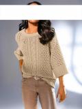 Designer-Pullover sand