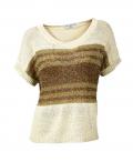 Designer-Pullover sand-gold