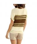 Designer-Pullover sand-gold