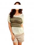 Designer-Pullover sand-gold