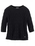 Designer-Pullover schwarz