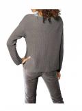 Designer-Pullover taupe