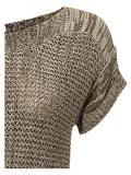 Designer-Pullover taupe Gr. 42