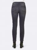 Designer-Push-up-Jeans mit Glitzer grey