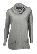 Designer-Rollkragenpullover graumelange