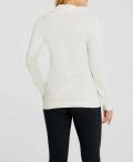 Designer-Rollkragenpullover mit Kaschmir offwhite