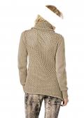 Designer-Rollkragenpullover sand