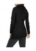 Designer-Rollkragenpullover schwarz