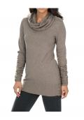 Designer-Rollkragenpullover taupe