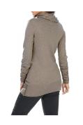 Designer-Rollkragenpullover taupe