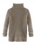 Designer-Rollkragenpullover taupe