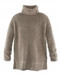 Designer-Rollkragenpullover taupe