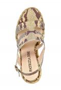 Designer-Sandalette sand