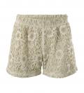 Designer-Spitzenshorts sand Gr. 36