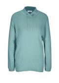 Designer-Stehkragenpullover mint