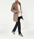 Designer-Steppjacke dunkelltaupe