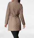 Designer-Steppjacke dunkelltaupe