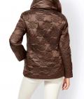 Designer-Steppjacke schoko