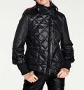 Designer-Steppjacke schwarz