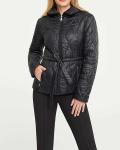 Designer-Steppjacke schwarz