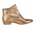 Designer-Stiefelette bronze