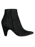 Designer-Stiefelette schwarz