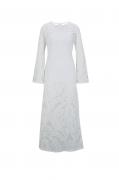 Designer-Strandkleid offwhite