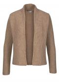 Designer-Strickcardigan beige