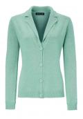 Designer-Strickjacke mint