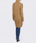 Designer-Strukturstrickjacke camel