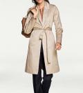 Designer-Trenchcoat beige