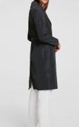 Designer-Trenchcoat schwarz